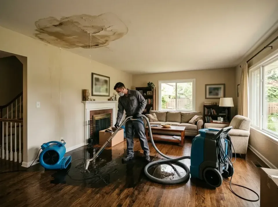 attic-pipe-burst-ceiling-drip-008 — frequently asked questions, Water Damage Restoration & Carpet Care in Federal Way, WA